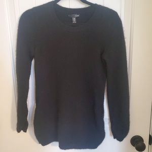 AQUA Women's 100% Cashmere Black Sweater Size Small